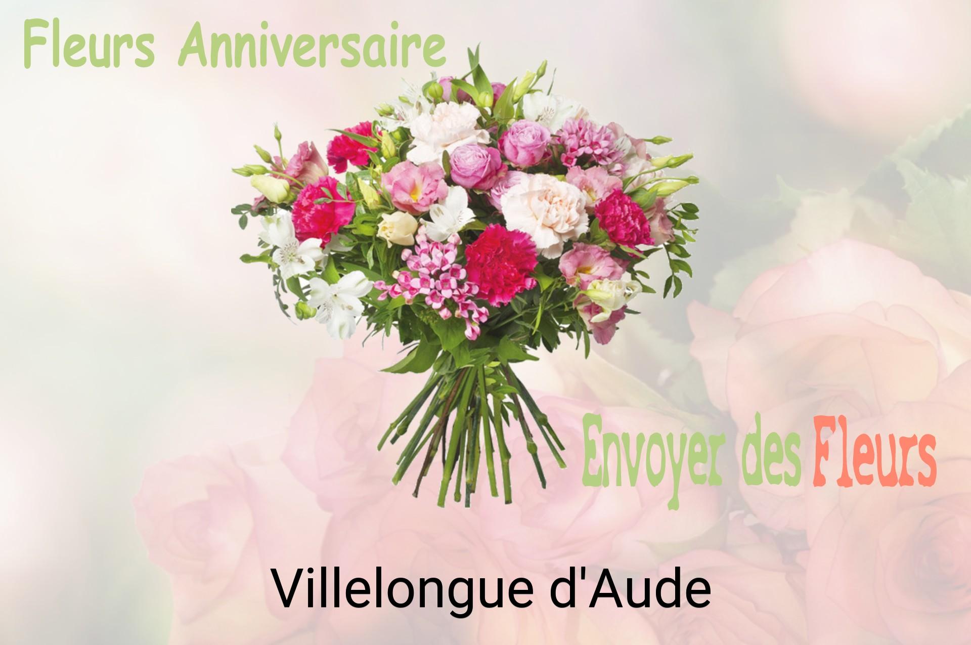 Bouquet de fleurs d’anniversaire livré à Villelongue-d'Aude