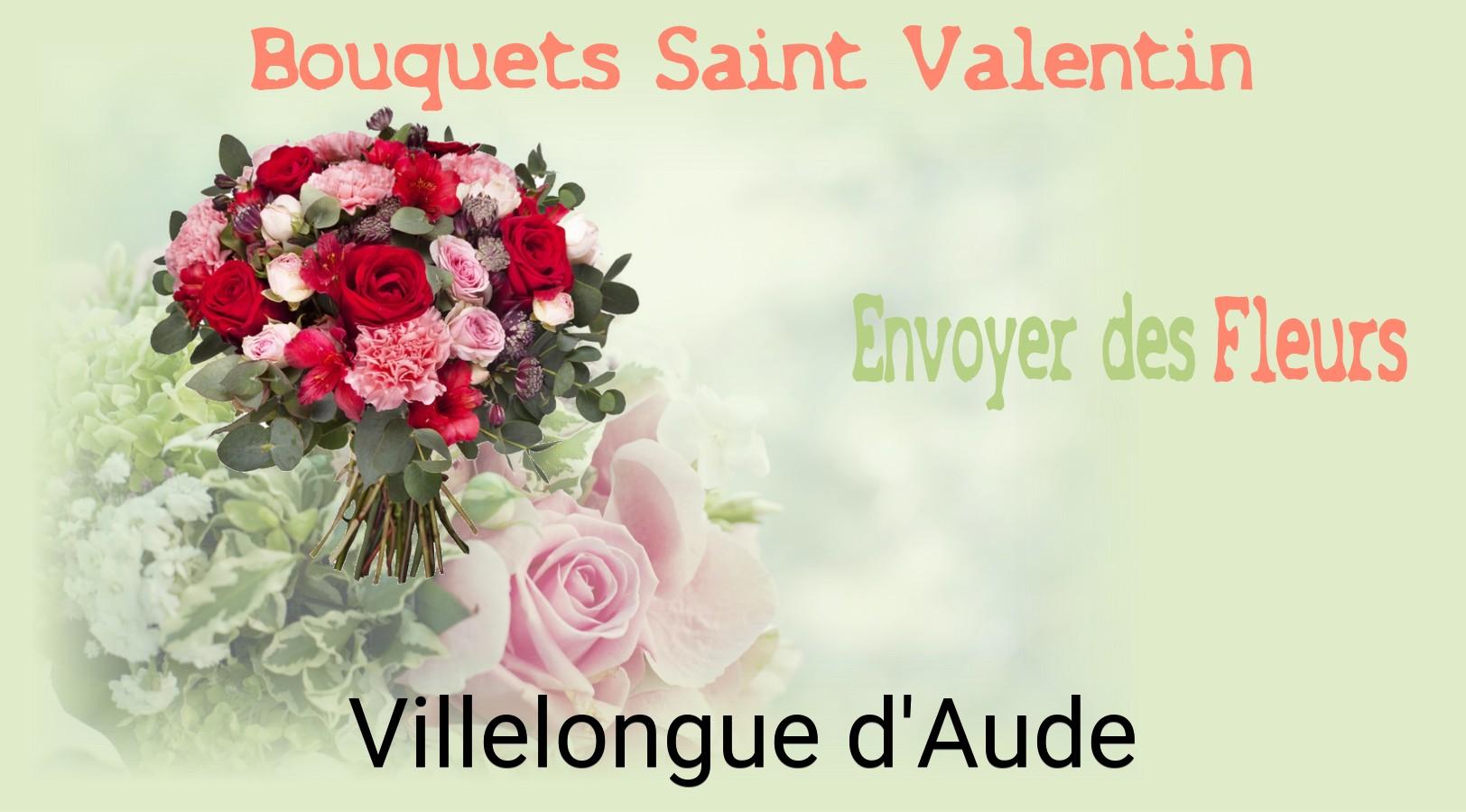 Roses de Saint-Valentin livrées à Villelongue-d'Aude